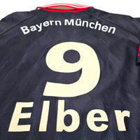 1997/99 Bayern Munich Home Football Shirt (M) Adidas #9 Elber