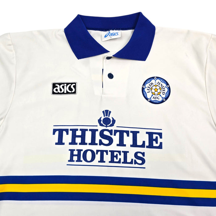 1993/95 Leeds United Home Football Shirt (XL) Asics