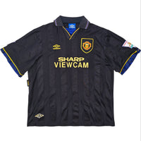 1992/94 Manchester United Away Football Shirt (2XL) Umbro #7 Cantona