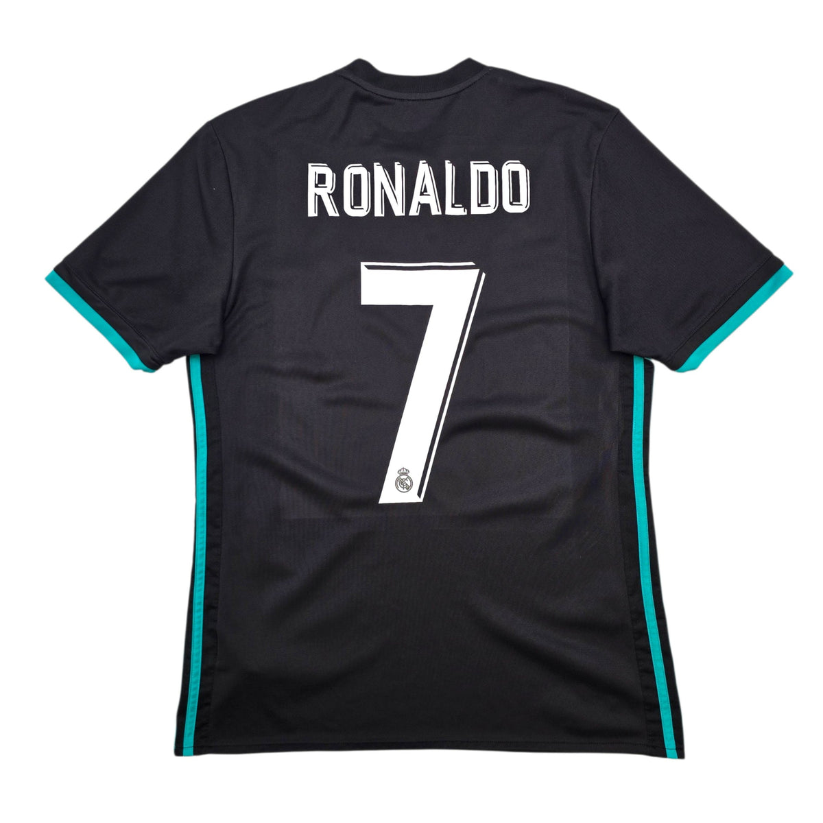 2017/19 Real Madrid Away Football Shirt (M) Adidas #7 Ronaldo