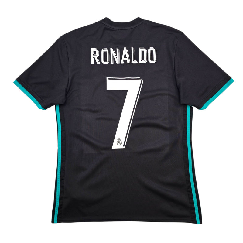 2017/19 Real Madrid Away Football Shirt (M) Adidas #7 Ronaldo