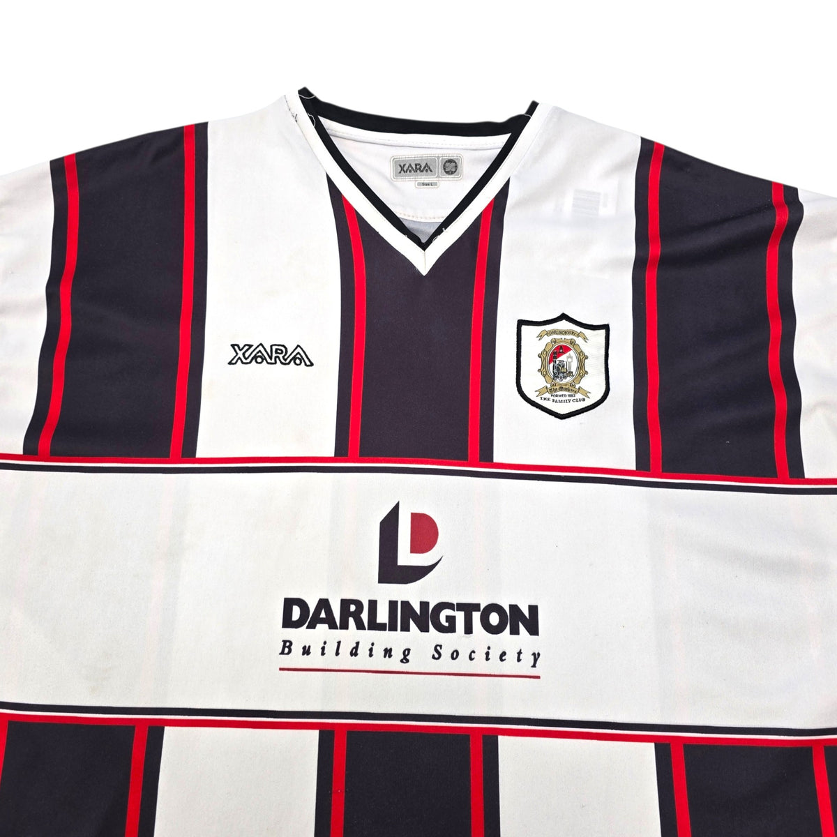 2003/04 Darlington Home Football Shirt (L) Xara
