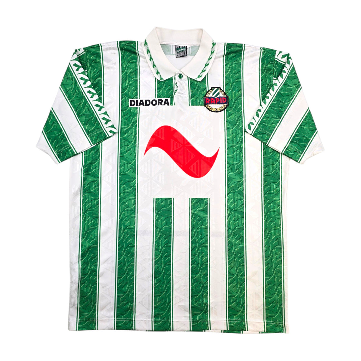 1994/95 Rapid Vienna Home Football Shirt (2XL) Diadora
