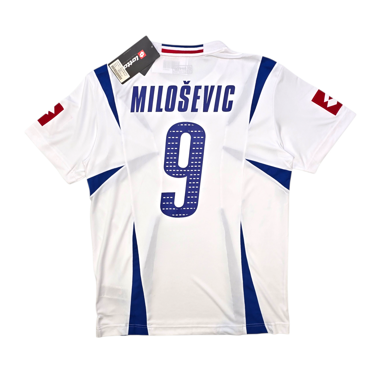2006/08 Serbia & Montenegro Away Football Shirt (XL) Lotto #9 Milosevic (BNWTs)