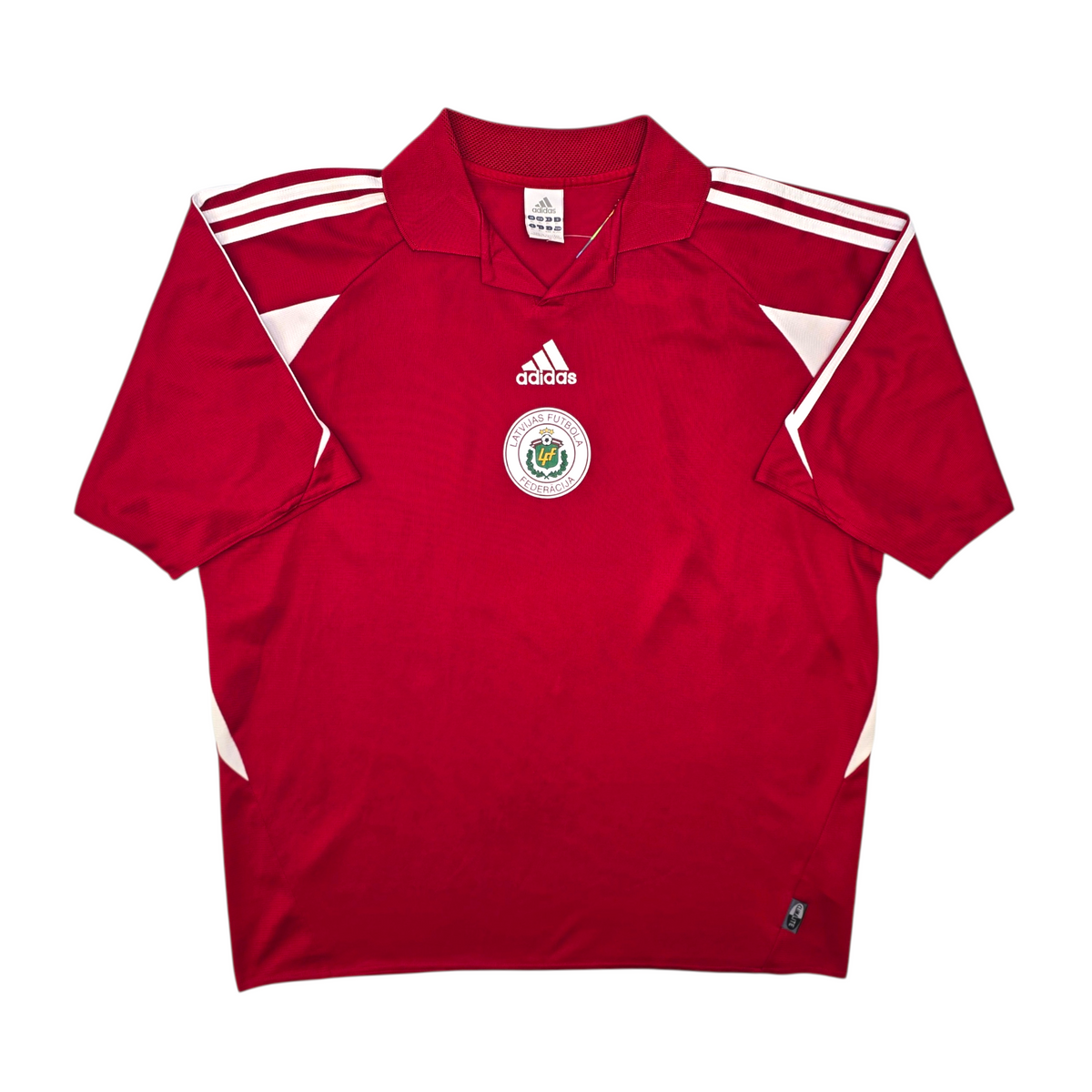 2004/06 Latvia Home Football Shirt (XL) Adidas
