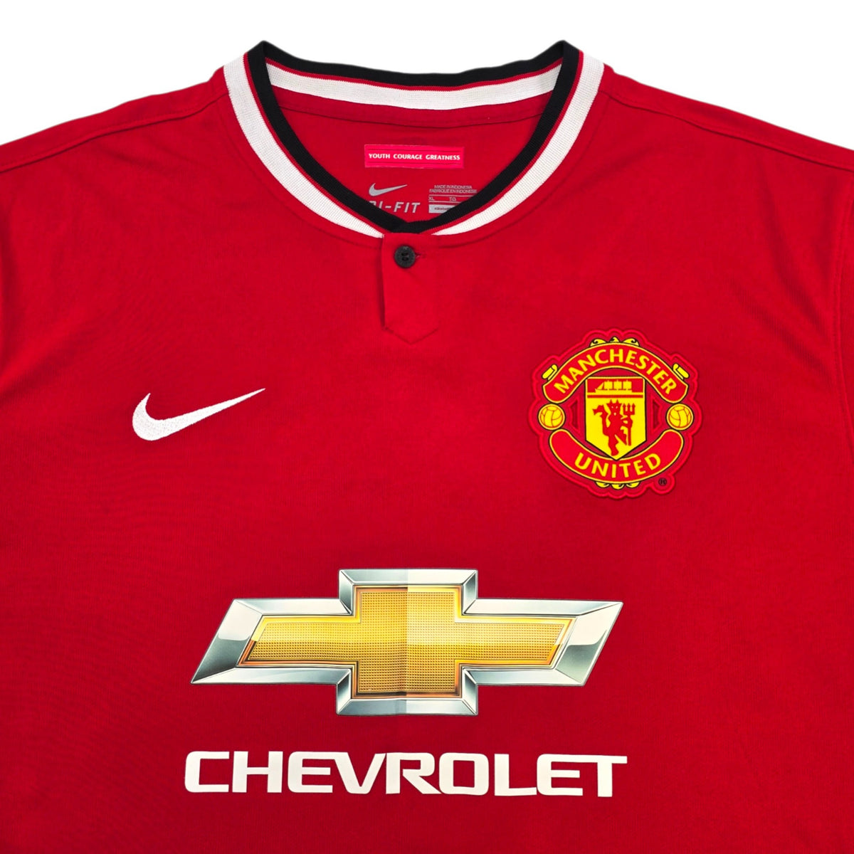 2014/15 Manchester United Home Football Shirt (XL) Nike #7 Di Maria