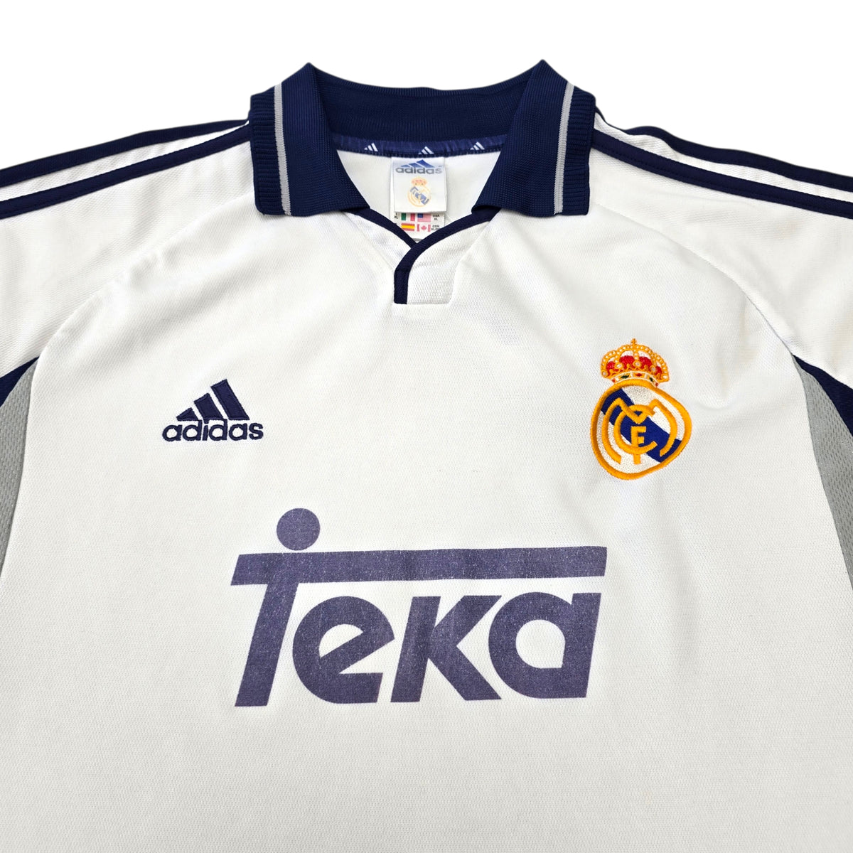 2000/01 Real Madrid Home Football Shirt (XL) Adidas