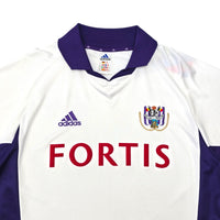 2001/02 Anderlecht Home Football Shirt (M) Adidas