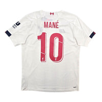 2019/20 Liverpool Away Football Shirt (M) New Balance #10 Mane