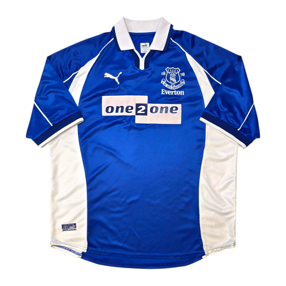 2000/02 Everton Home Football Shirt (XL) Puma