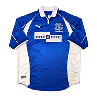2000/02 Everton Home Football Shirt (XL) Puma