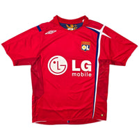 2005/06 Olympique Lyonnais Away Football Shirt (L) Umbro