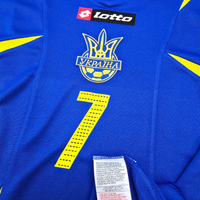 2006/08 Ukraine Away Football Shirt (XL) Lotto #7 Shevchenko (BNWTs)