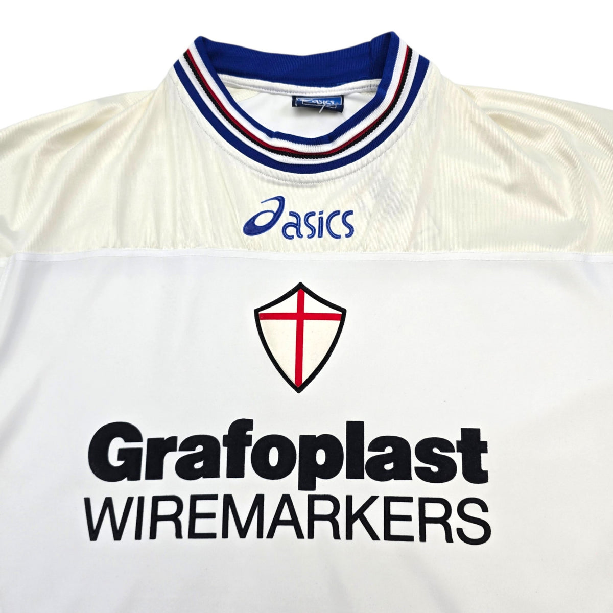 2001/02 Sampdoria Away Football Shirt (S) Asics