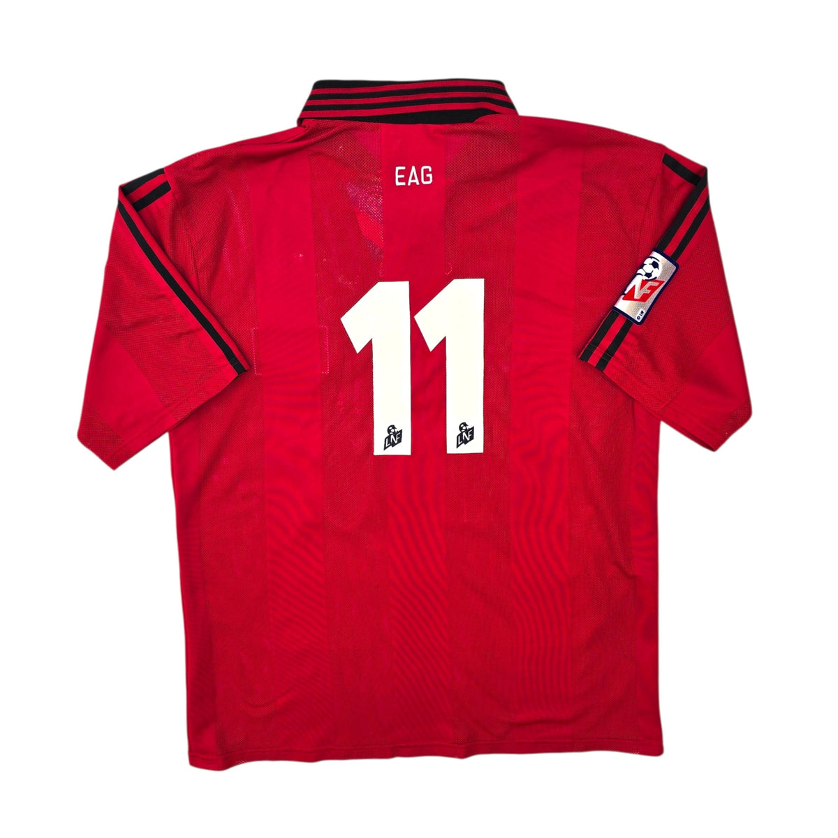1996/98 Guingamp Home Football Shirt (XL) Adidas #11