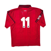 1996/98 Guingamp Home Football Shirt (XL) Adidas #11