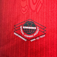 1996/98 Manchester United Home Football Shirt (L) Umbro