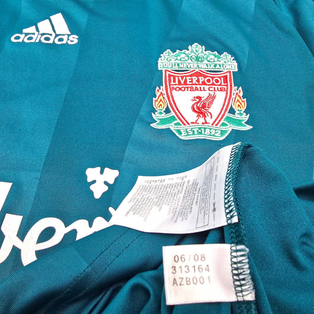 2008/09 Liverpool Third Football Shirt (L) Adidas #23 Carragher
