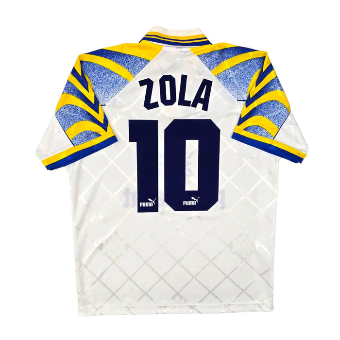 1995/97 Parma Home Football Shirt (M) Puma #10 Zola