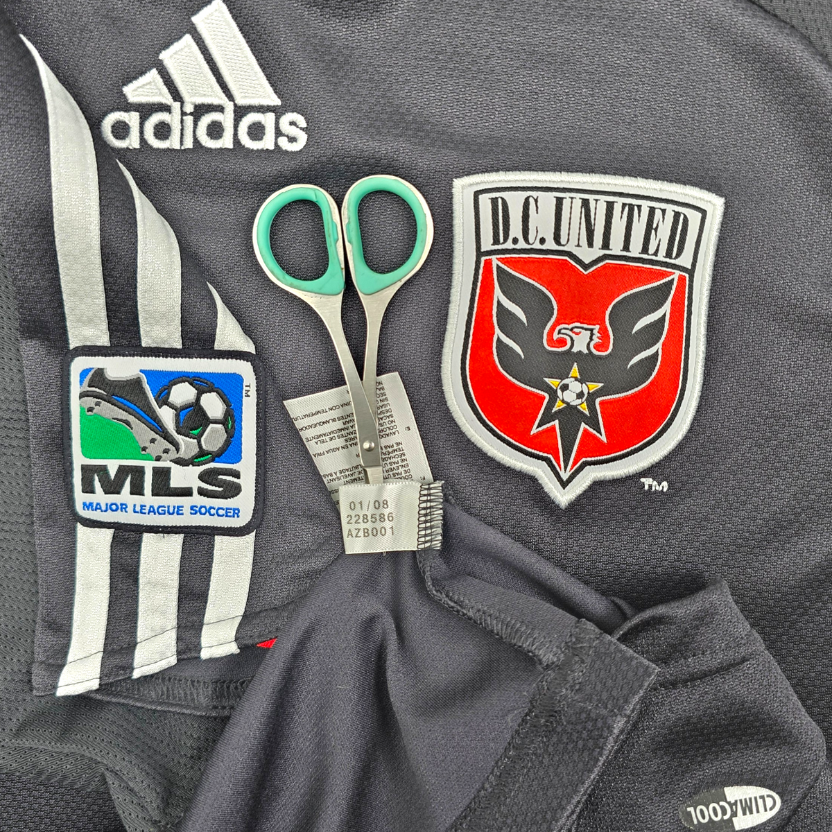 2008/09 DC United Home Football Shirt (L) Adidas