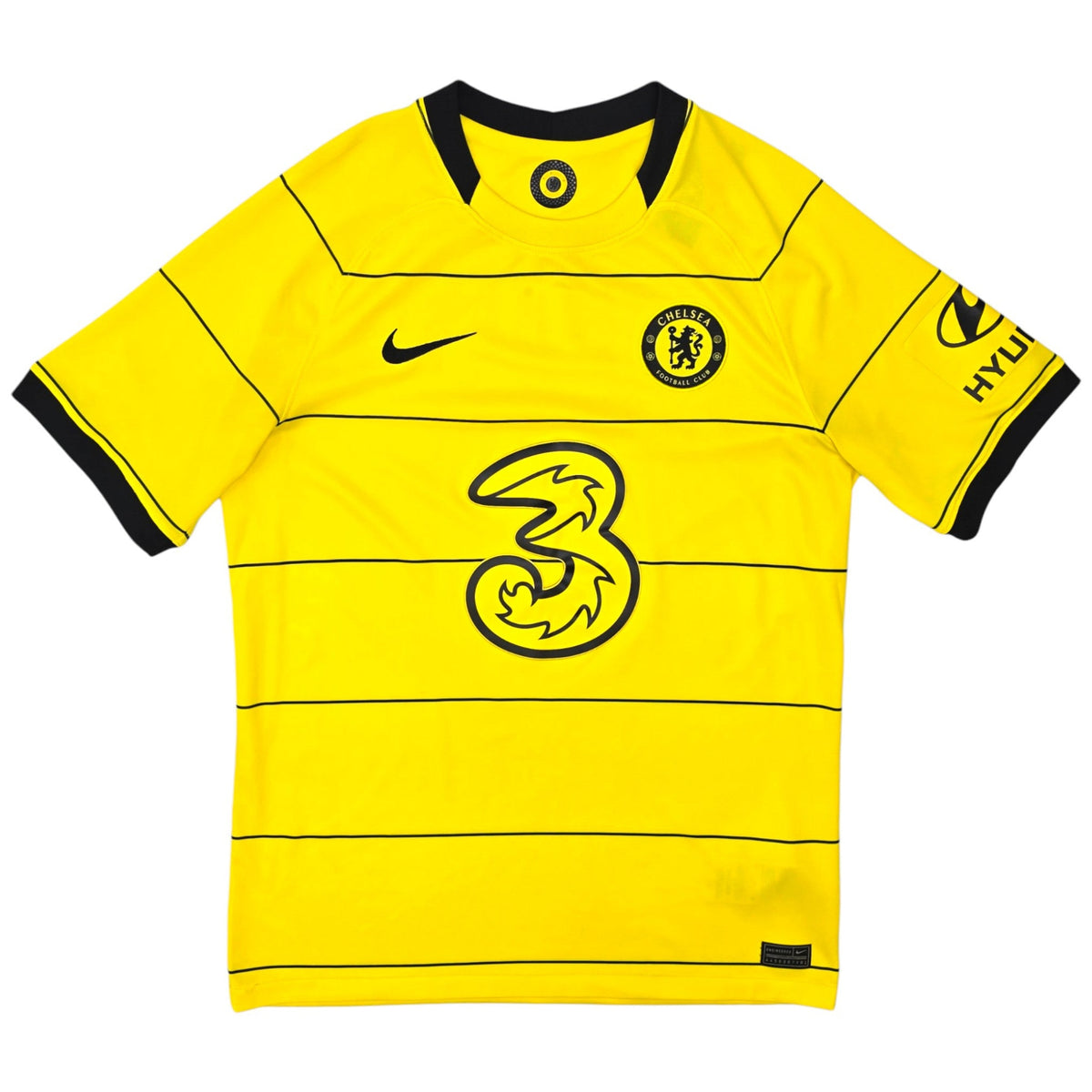 2021/22 Chelsea Away Football Shirt (M) Nike #6 T. Silva