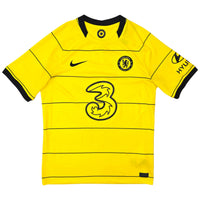 2021/22 Chelsea Away Football Shirt (M) Nike #6 T. Silva