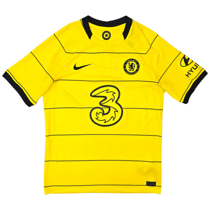 2021/22 Chelsea Away Football Shirt (M) Nike #6 T. Silva