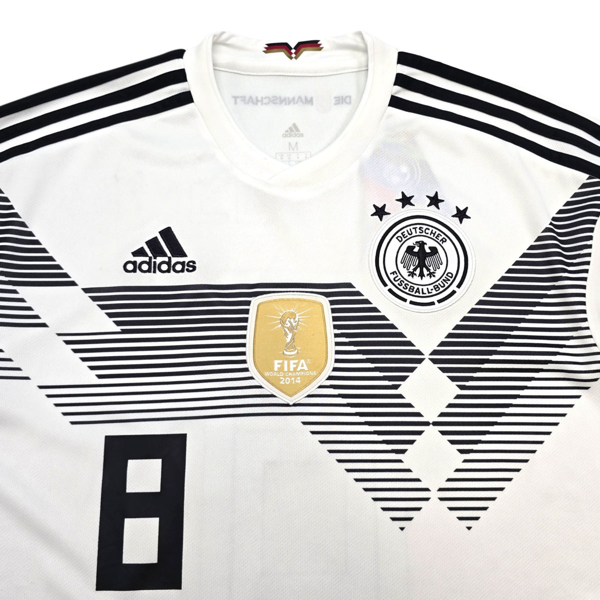2018/19 Germany Home Football Shirt (M) Adidas #8 Kroos