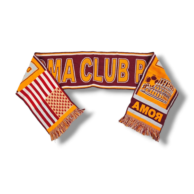 Roma Vintage Football Scarf - Football Finery - FF203737