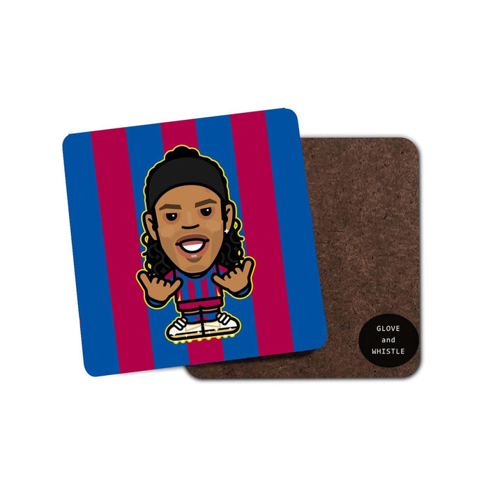 Ronaldinho Barcelona Football Coaster - Football Finery - FF203100