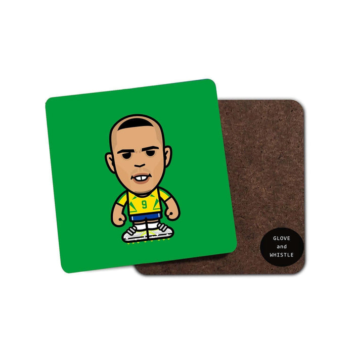 Ronaldo Brazil Football Coaster - Football Finery - FF203100