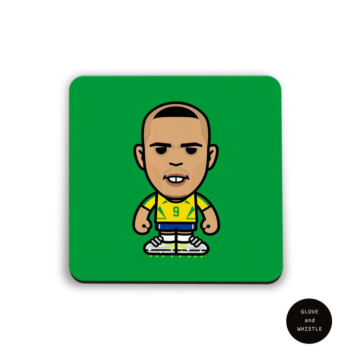 Ronaldo Brazil Football Coaster - Football Finery - FF203100