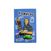 Ronaldo R9 - Inter Milan Football Icon Pin Badge - Football Finery - FF203156