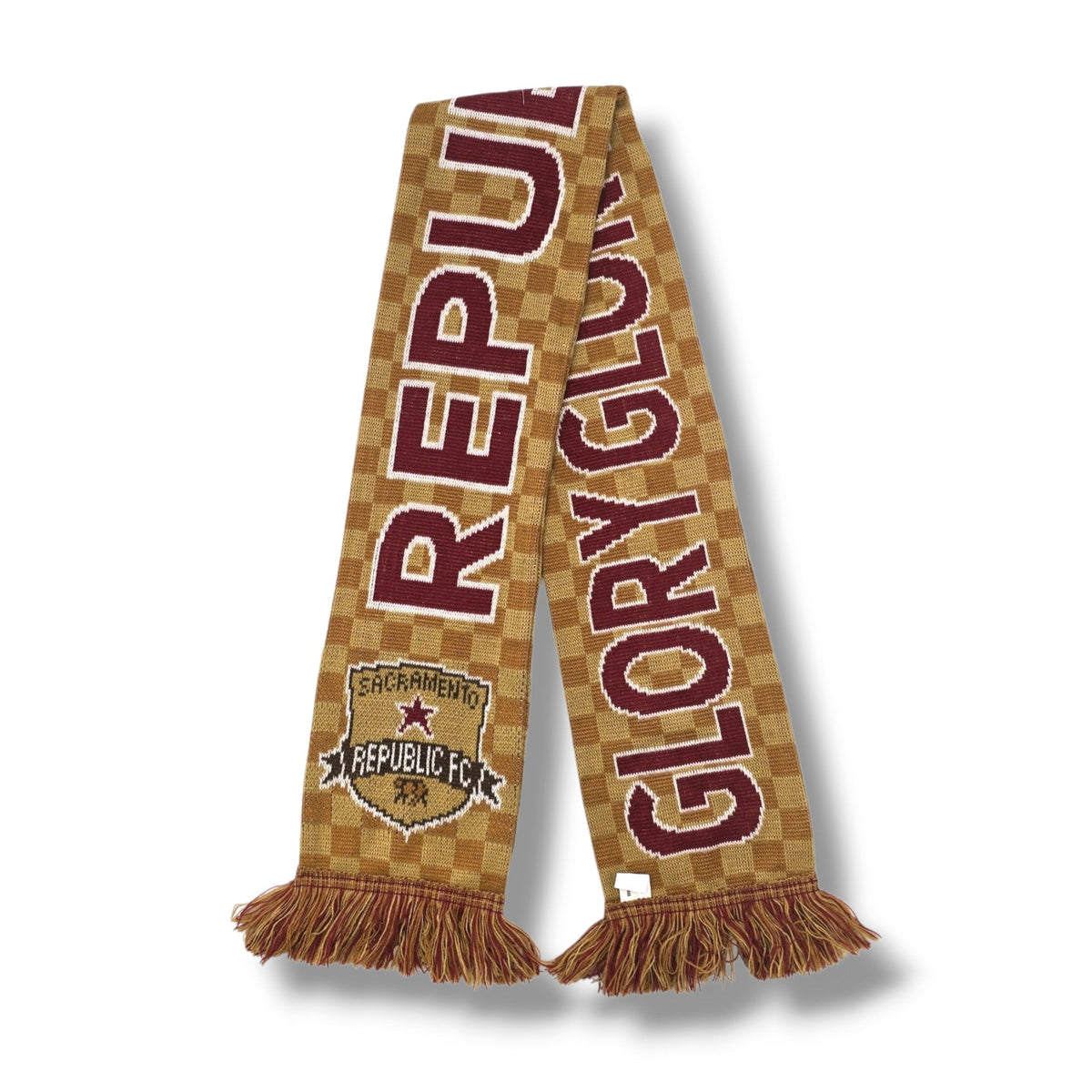 Sacramento Republic FC Vintage Football Scarf - Football Finery - FFS213