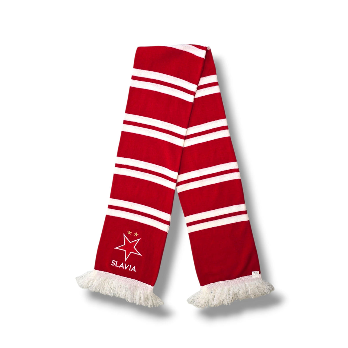 Slavia Praha Vintage Football Scarf - Football Finery - FFS089