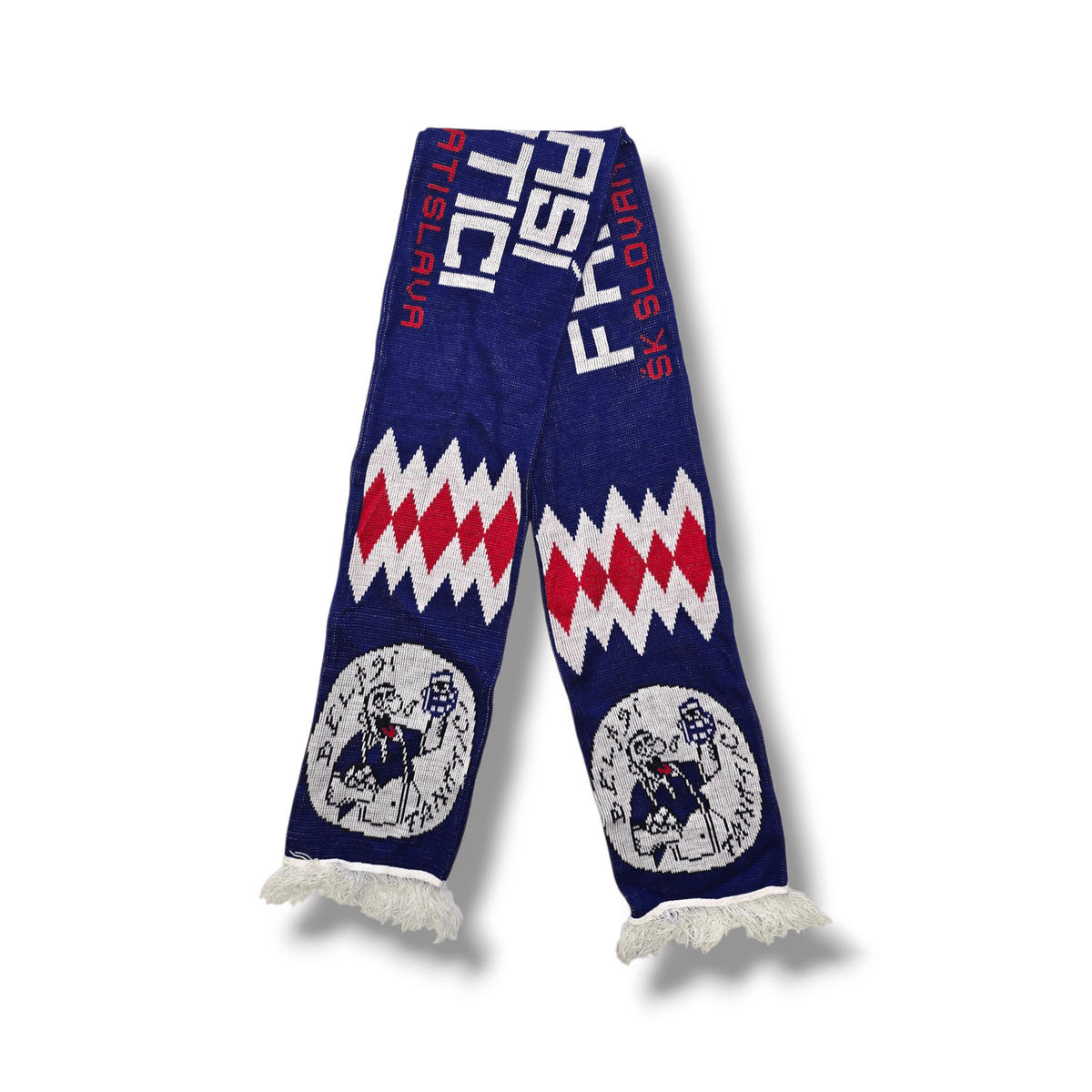 Slovan Bratislava Vintage Football Scarf - Football Finery - FFS051