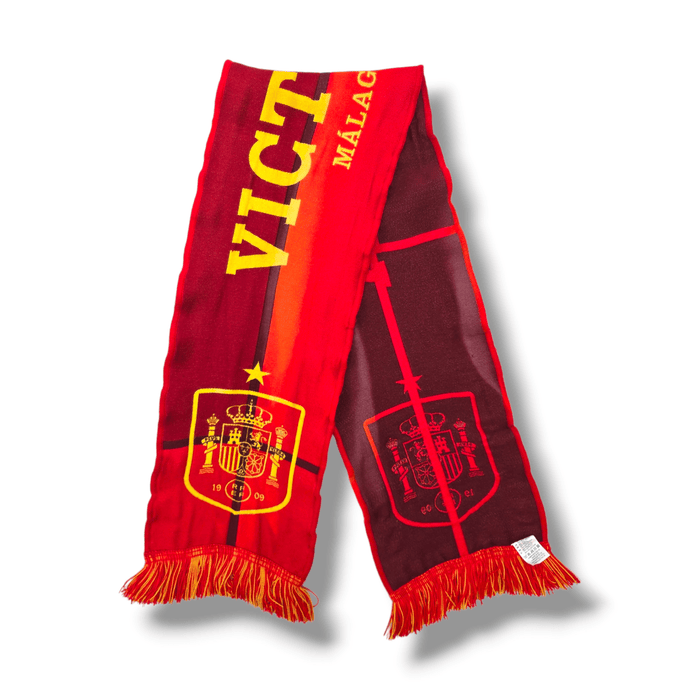 Spain Vintage Football Scarf 'Victoria Malaga' - Football Finery - FFS038