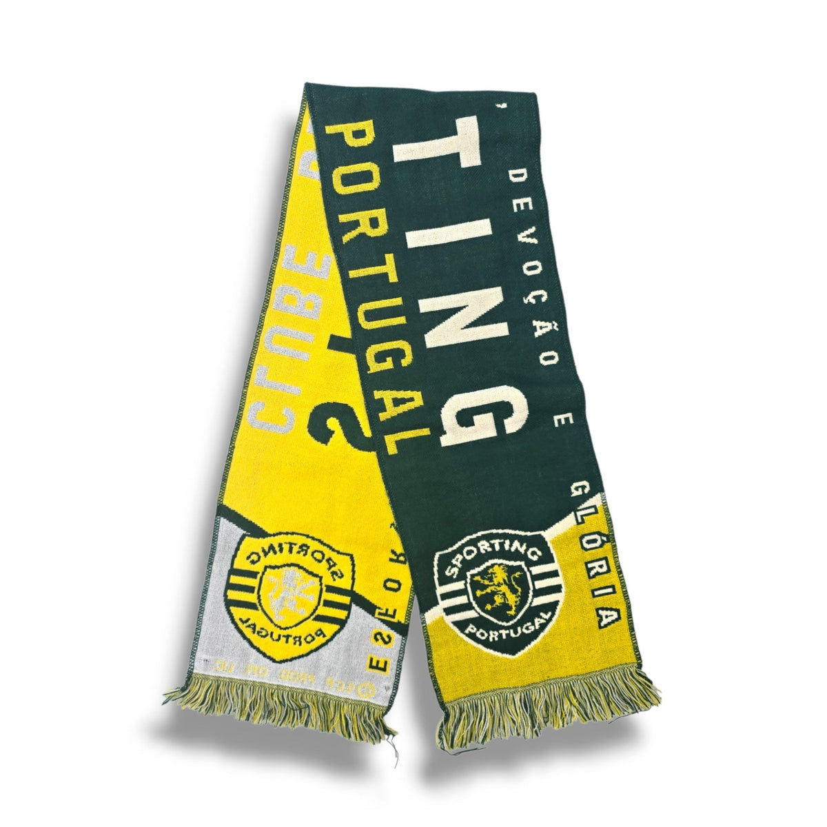 Sporting Lisbon Vintage Football Scarf - Football Finery - FFS178
