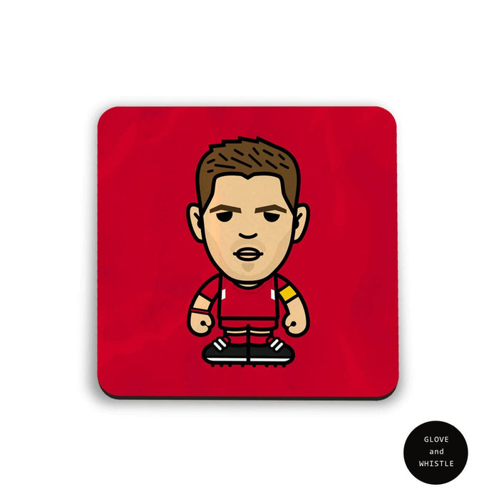 Steven Gerrard Liverpool Football Coaster - Football Finery - FF203100