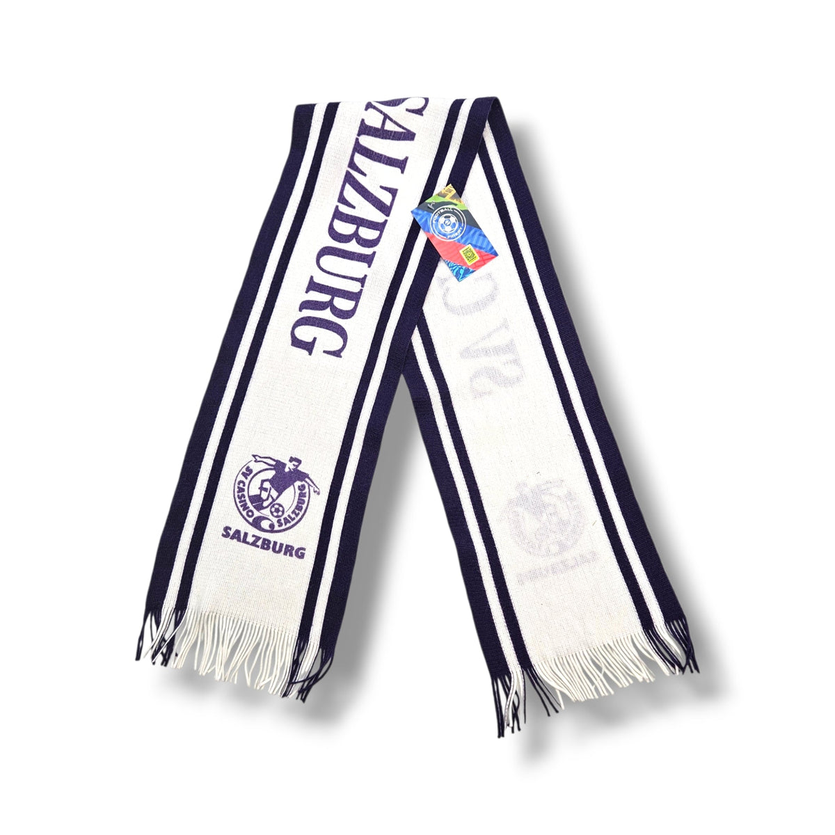 SV Casino Salzburg Vintage Football Scarf - Football Finery - FFS080