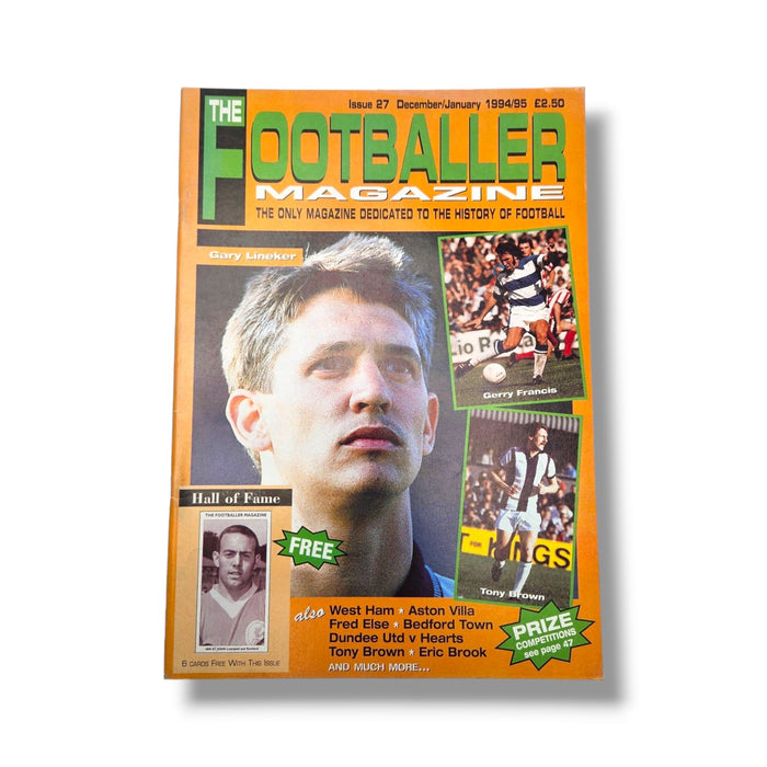 The Footballer Magazine: 1994/95 Bundle (5 Issues) - Football Finery - FF204065
