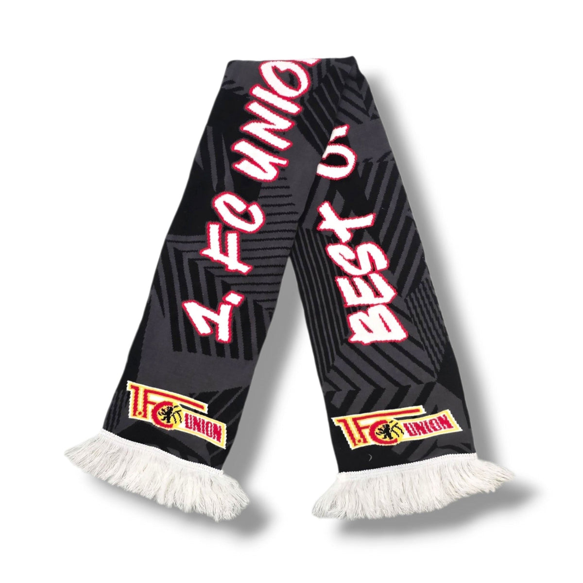 Union Berlin Vintage Football Scarf - Football Finery - FFS199