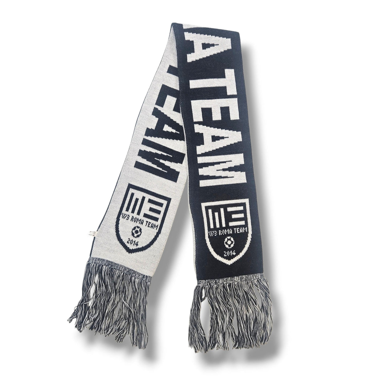 W3 Roma Vintage Football Scarf | 2014 - Football Finery - FFS123