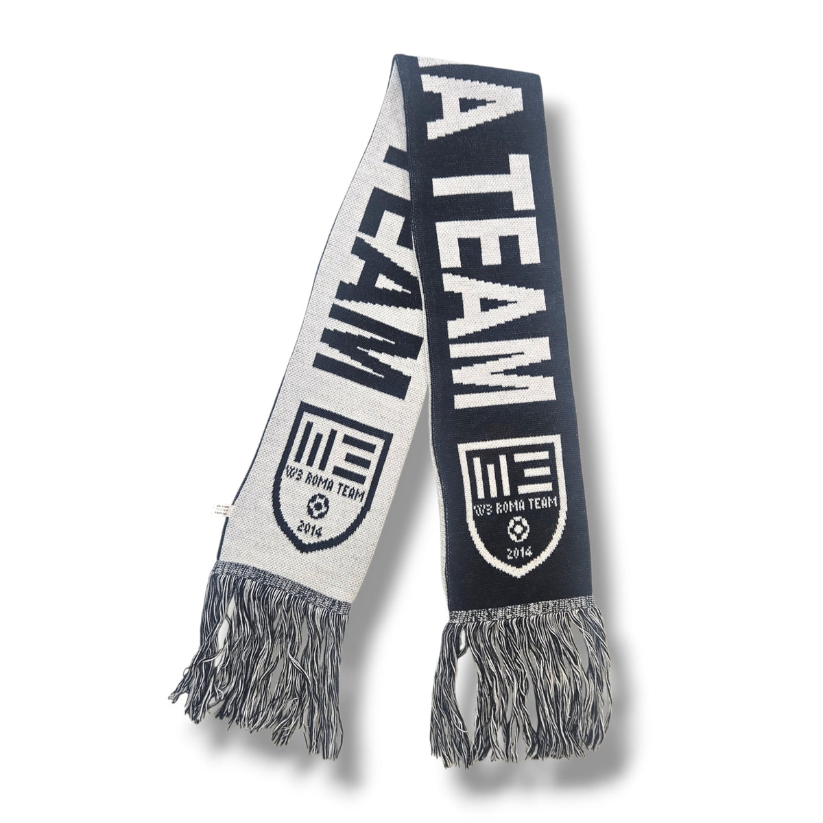 W3 Roma Vintage Football Scarf | 2014 - Football Finery - FFS123