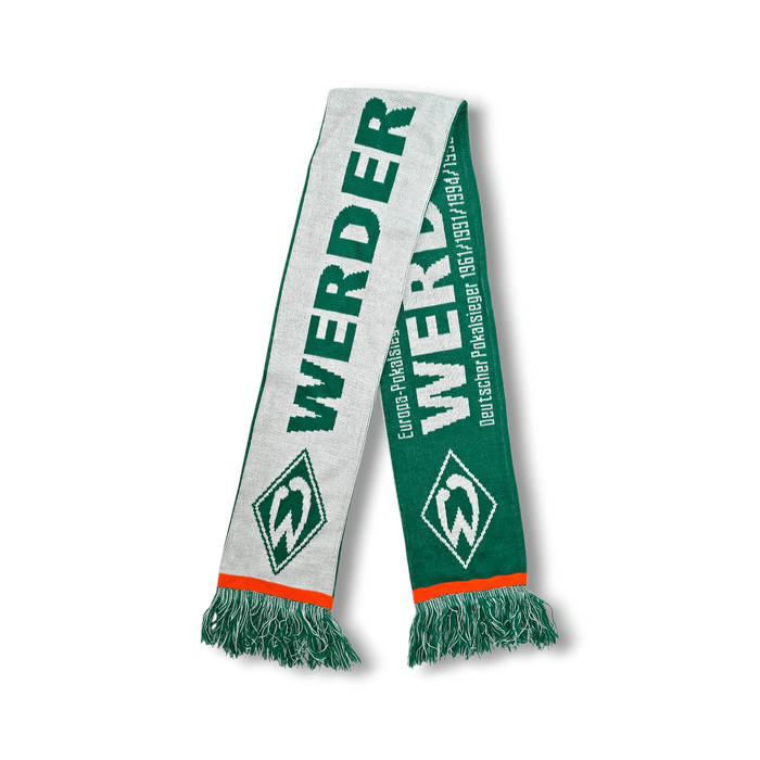 Werder Bremen Vintage Football Scarf - Football Finery - FFS048