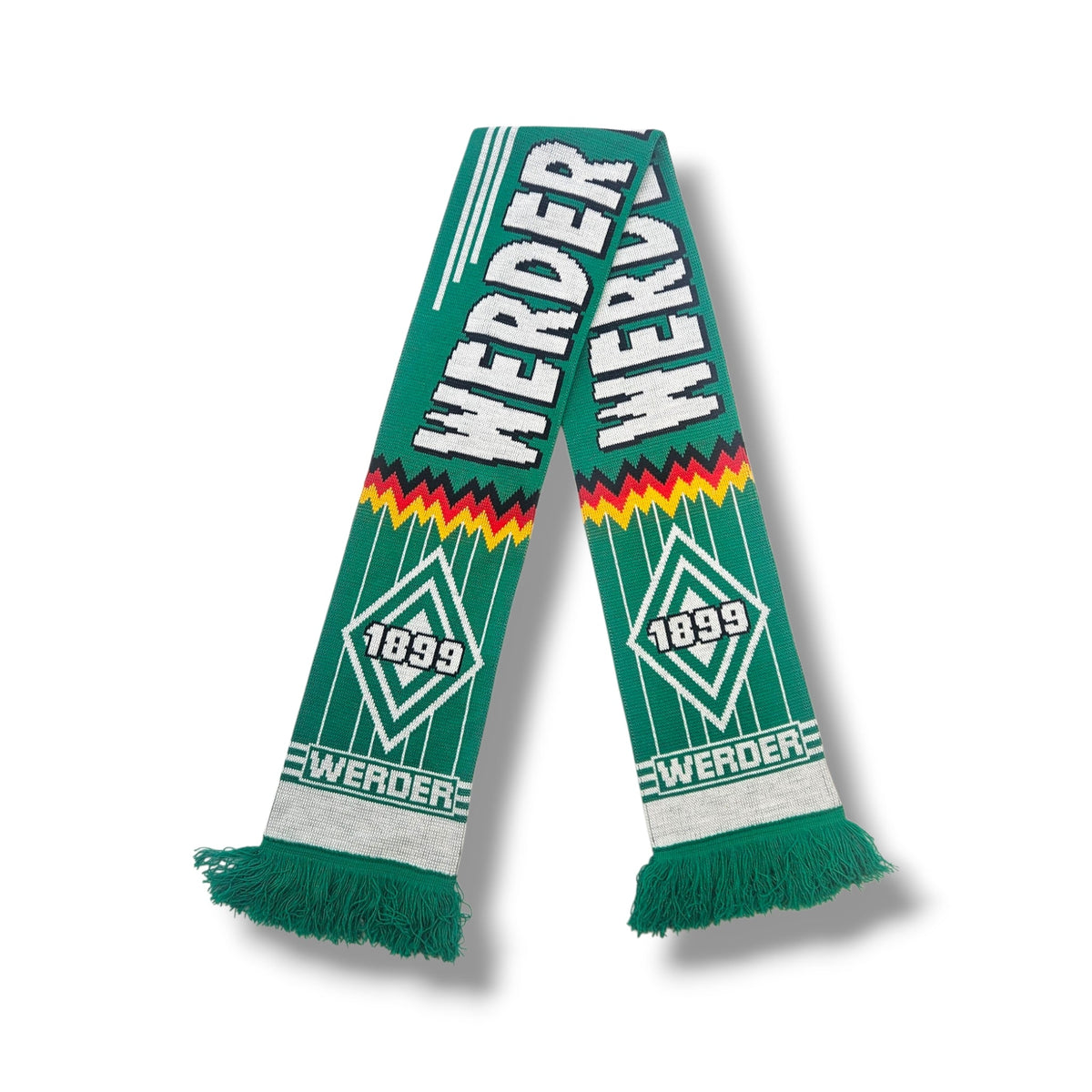 Werder Bremen Vintage Football Scarf - Football Finery - FFS116