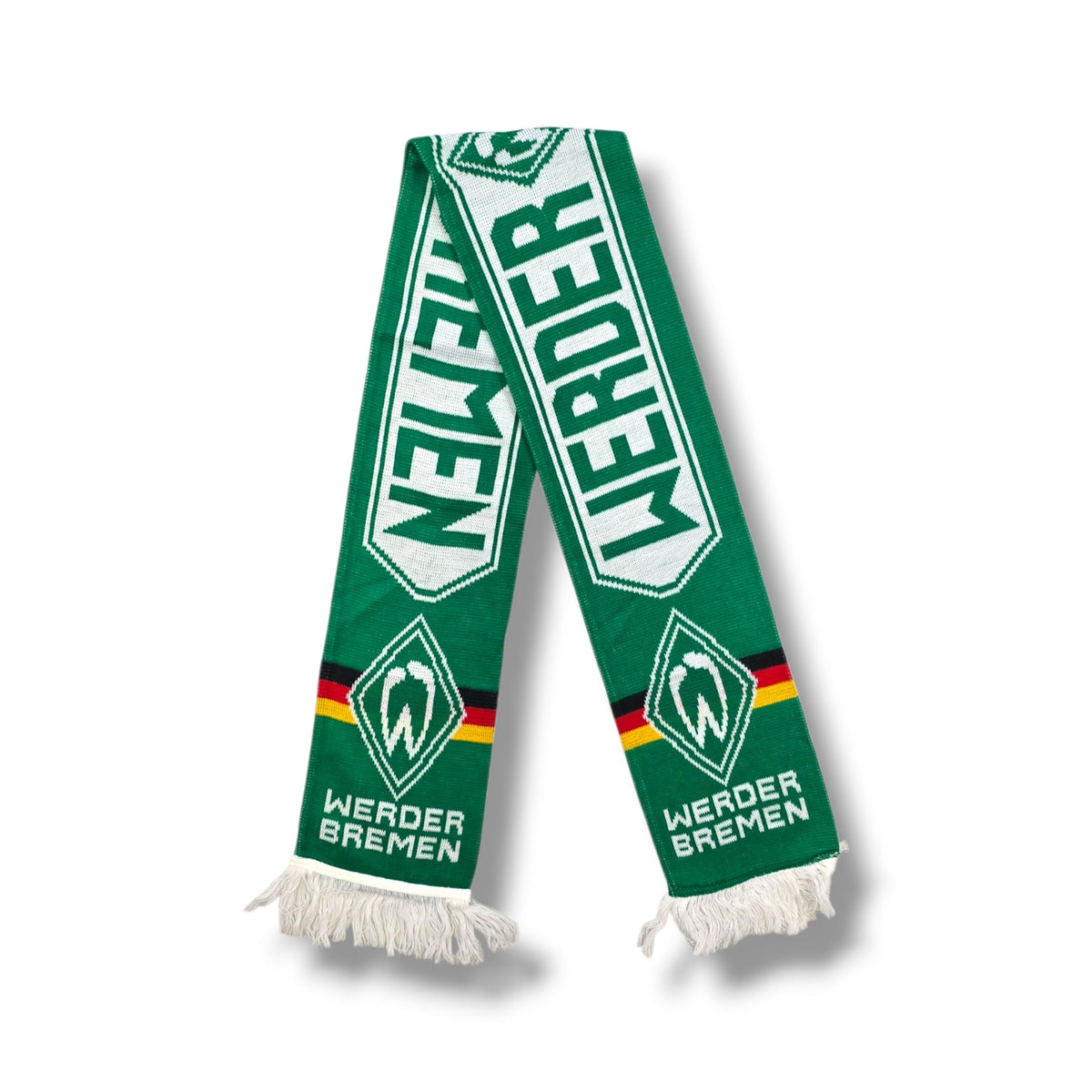 Werder Bremen Vintage Football Scarf - Football Finery - FFS167