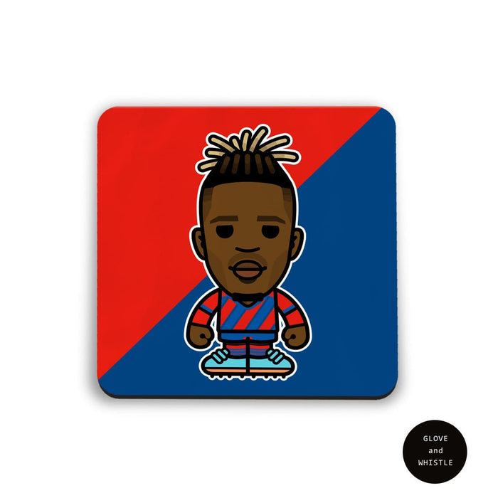 Wilfred Zaha Crystal Palace Football Coaster - Football Finery - FF203100