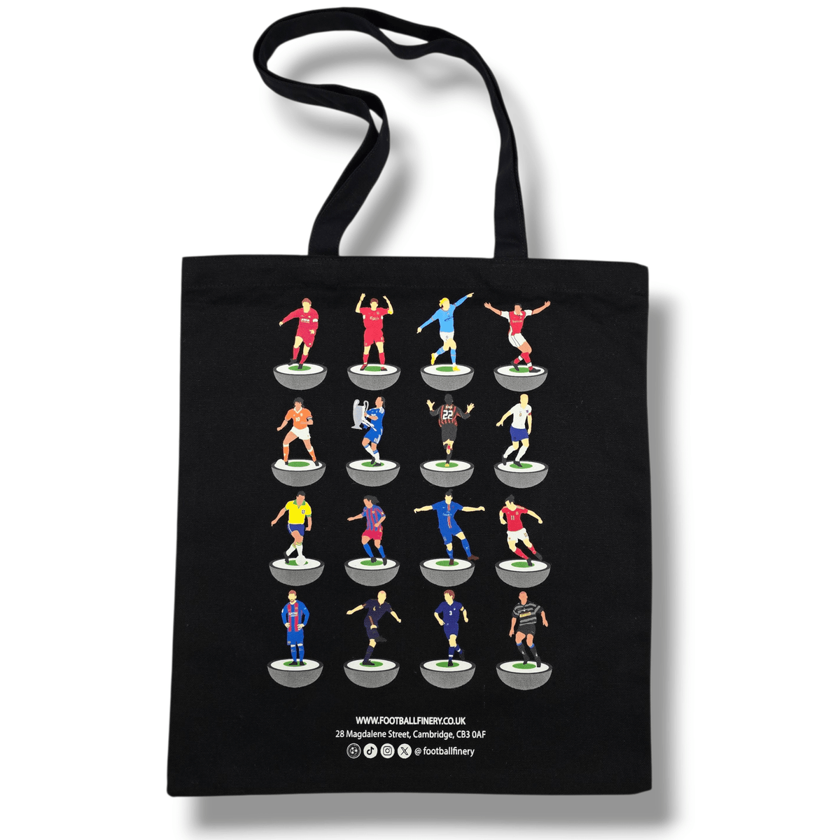 World Football Icons Tote Bag - Football Finery - FF_TOTEBAG